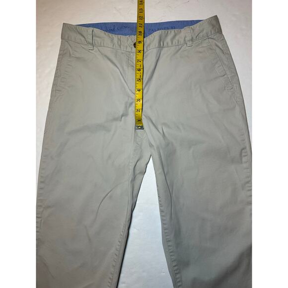 Talbots The Weekend Chino Pant Women’s Size 10 Khaki Pockets Cotton Blend - Picture 3 of 8